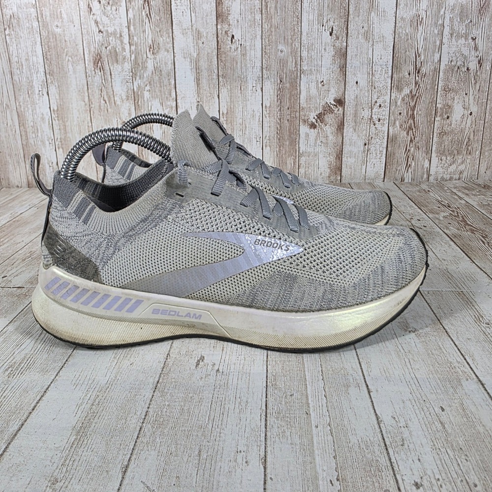Brooks Bedlam 3‎ Women's Running Shoes Grey Athletic Sneakers Size 8